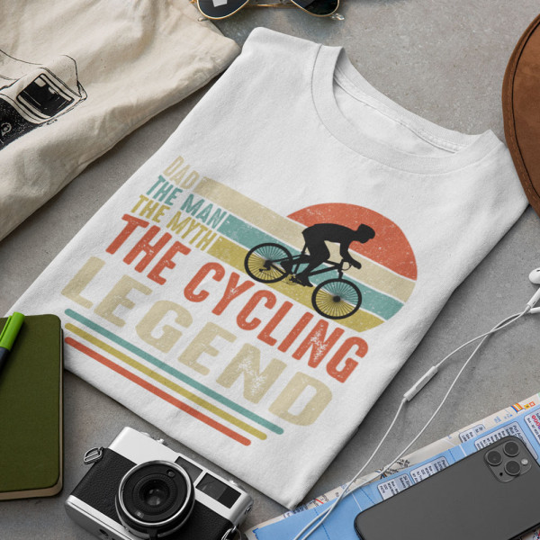 T-shirt "The cycling legend"