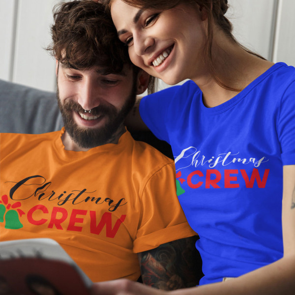 T-shirt set "Christmas Crew" T-shirt set "Christmas Crew"