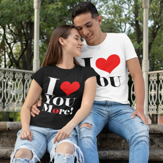 T-shirt set "Couple love"