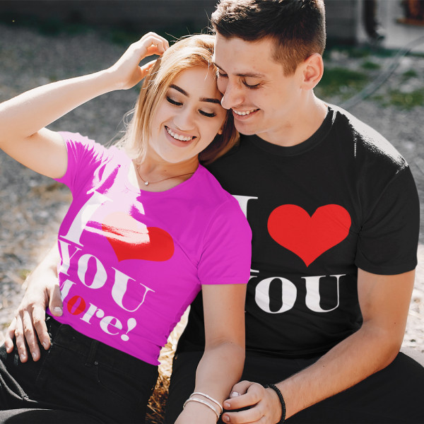 T-shirt set "Couple love" T-shirt set "Couple love"