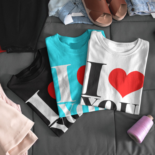 T-shirt set "Couple love" T-shirt set "Couple love"