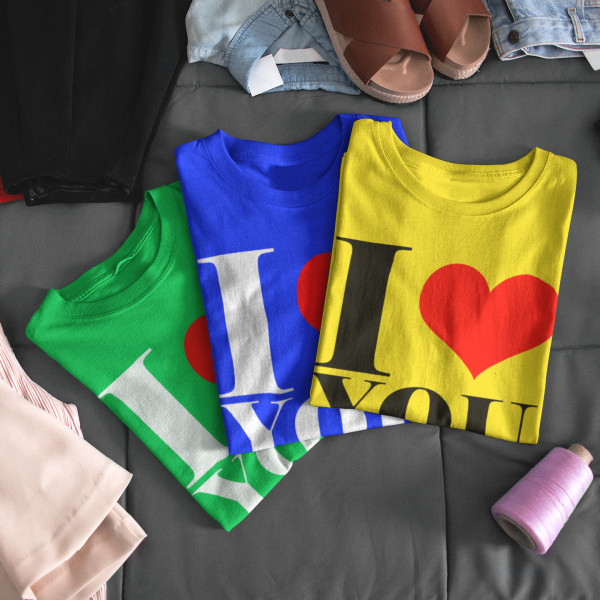 T-shirt set "Couple love" T-shirt set "Couple love"