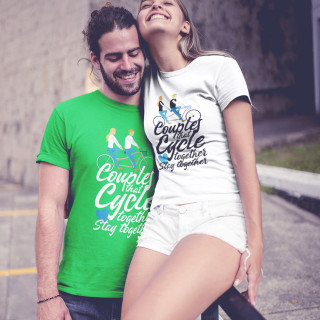 T-shirt set "Cycle and stay together"