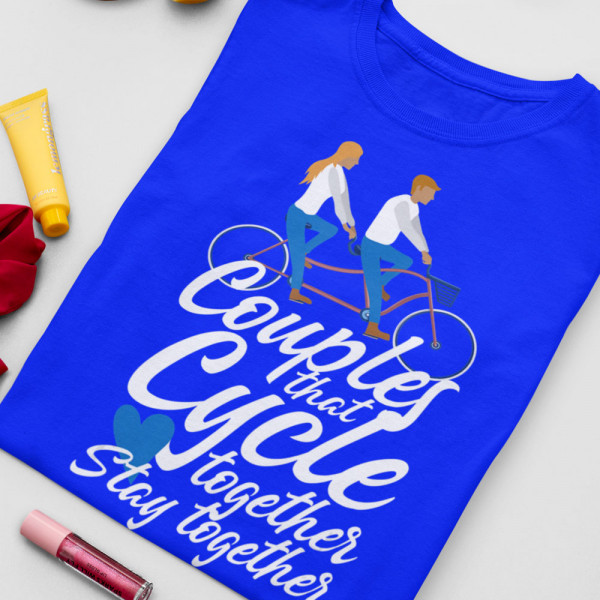 T-shirt set "Cycle and stay together"