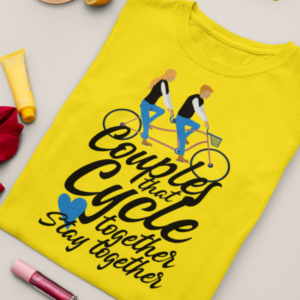 T-shirt set "Cycle and stay together"