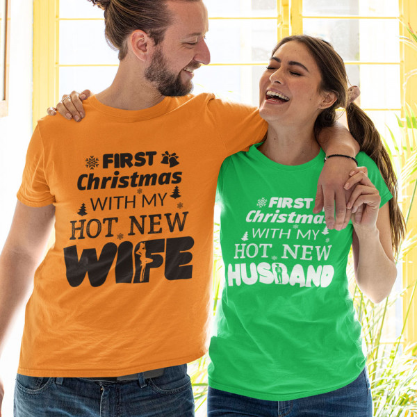 T-shirt set "First family Christmas" T-shirt set "First family Christmas"