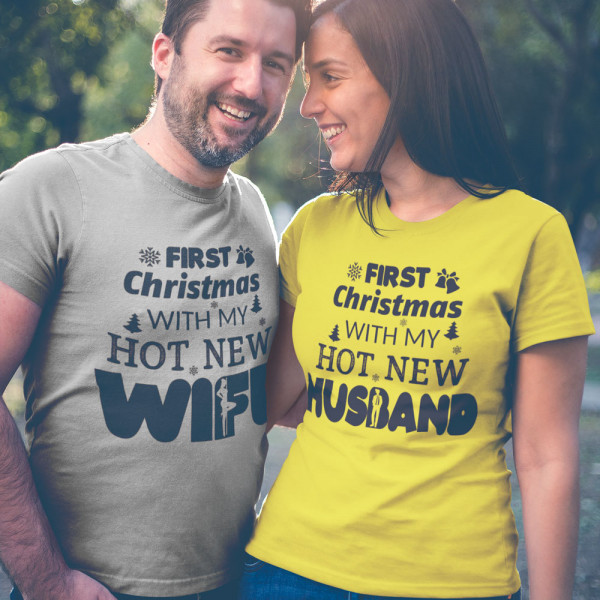 T-shirt set "First family Christmas" T-shirt set "First family Christmas"