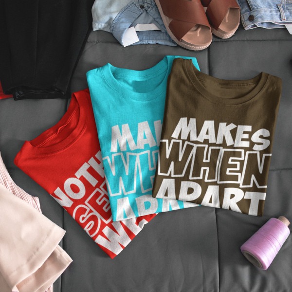 T-shirt set "Nothing makes sense" T-shirt set "Nothing makes sense"