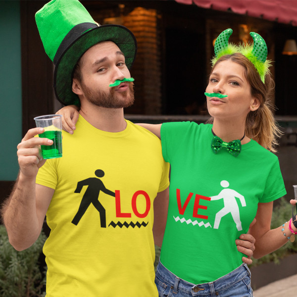 T-shirt set "They are in love" T-shirt set "They are in love"