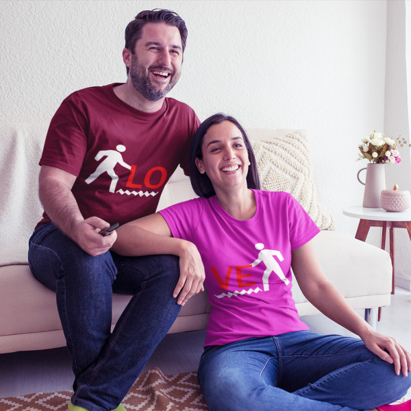 T-shirt set "They are in love" T-shirt set "They are in love"