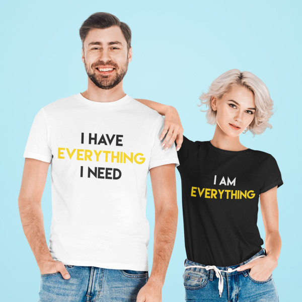 T-shirt set "We have EVERYTHING" T-shirt set "We have EVERYTHING"