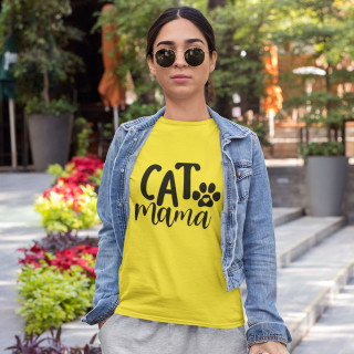 Women's T-shirt "Cat mama"