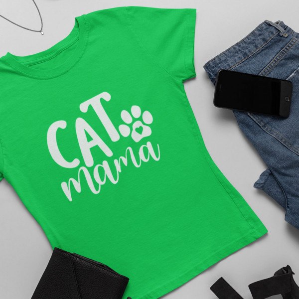 Women's T-shirt "Cat mama"