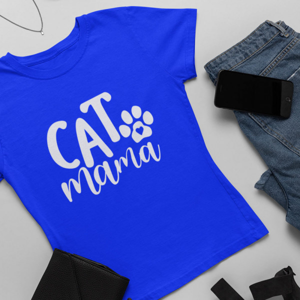Women's T-shirt "Cat mama"