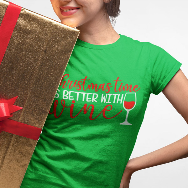 Women's T-shirt "Christmas time"