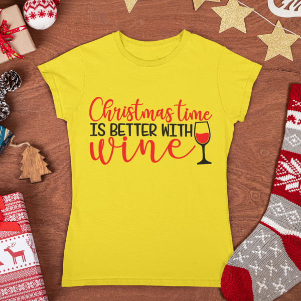 Women's T-shirt "Christmas time"