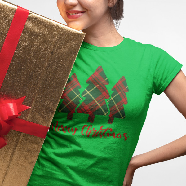 Women's T-shirt „Christmas tree“ Women's T-shirt „Christmas tree“