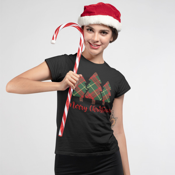 Women's T-shirt „Christmas tree“ Women's T-shirt „Christmas tree“