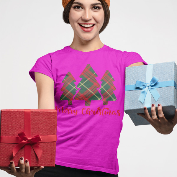 Women's T-shirt „Christmas tree“ Women's T-shirt „Christmas tree“