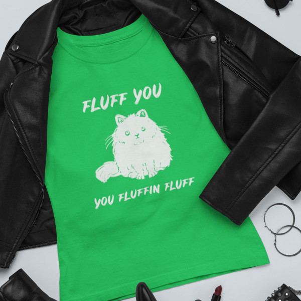 Women's T-shirt "Fluff you"