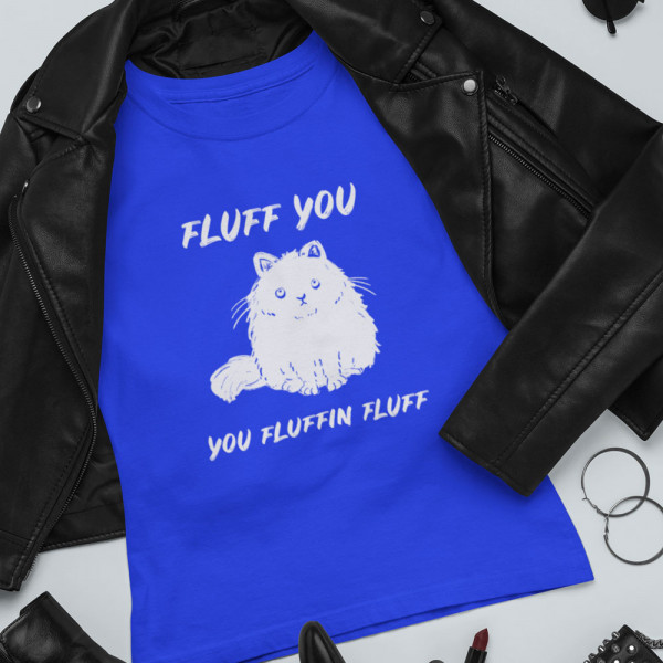 Women's T-shirt "Fluff you"