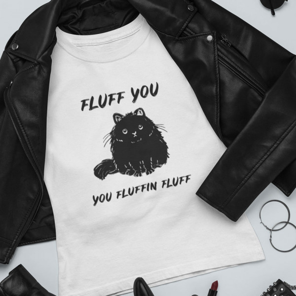 Women's T-shirt "Fluff you"