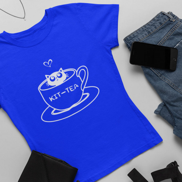Women's T-shirt "KIT-TEA"