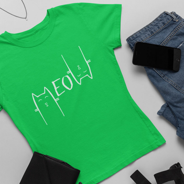 Women's T-shirt "MEOW"