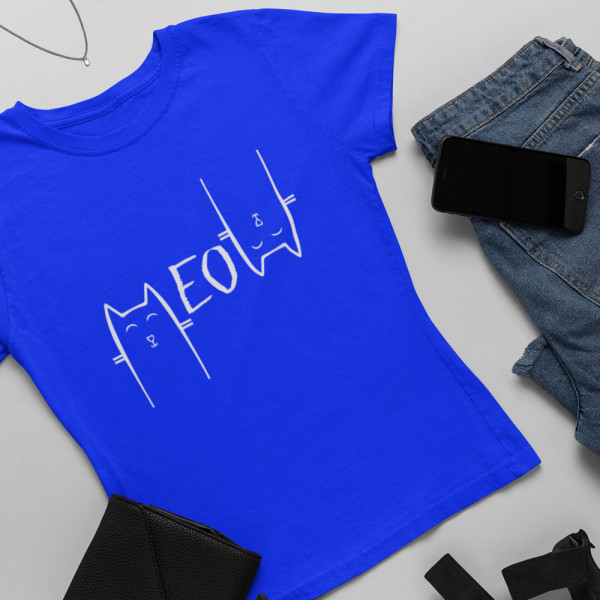 Women's T-shirt "MEOW"