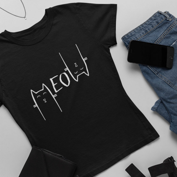 Women's T-shirt "MEOW"