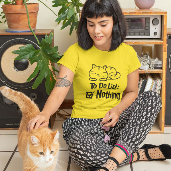 Women's T-shirt "The list"