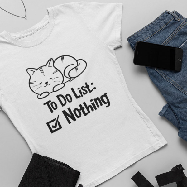Women's T-shirt "The list"