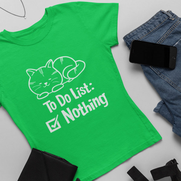 Women's T-shirt "The list"