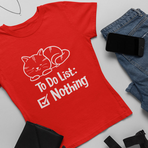 Women's T-shirt "The list"
