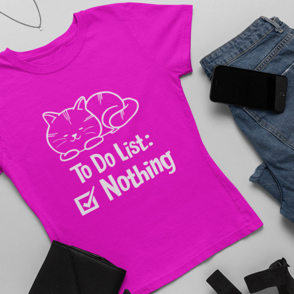 Women's T-shirt "The list"