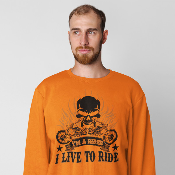 Sweatshirt "I'm a rider" (without hood)