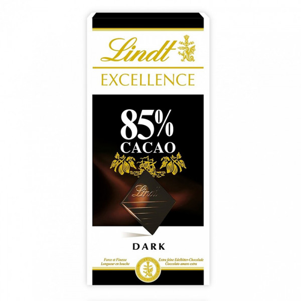 LINDT EXCELLENCE dark chocolate (85%), 100g LINDT EXCELLENCE dark chocolate (85%), 100g