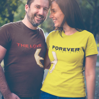 T-shirt set "The Love forever"