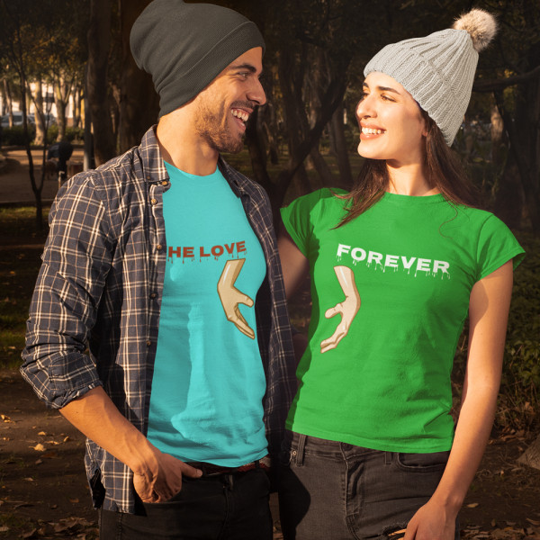 T-shirt set "The Love forever" T-shirt set "The Love forever"