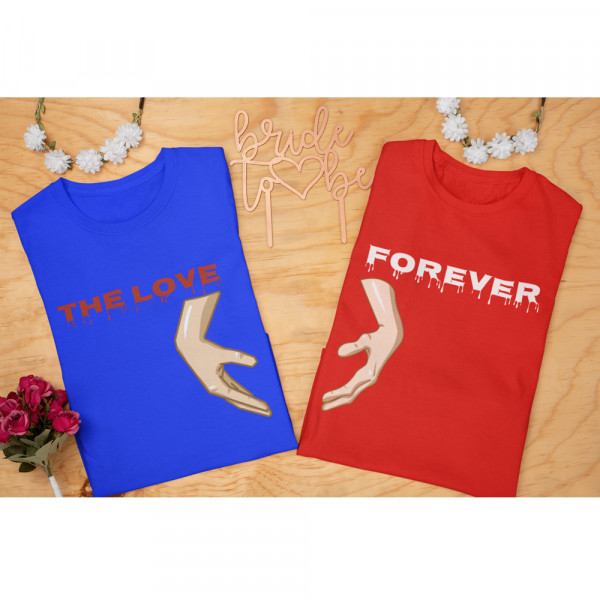 T-shirt set "The Love forever" T-shirt set "The Love forever"