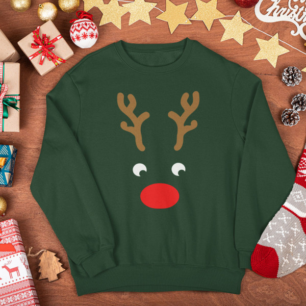 Sweatshirt "Santa's reindeer" (without hood) Sweatshirt "Santa's reindeer" (without hood)
