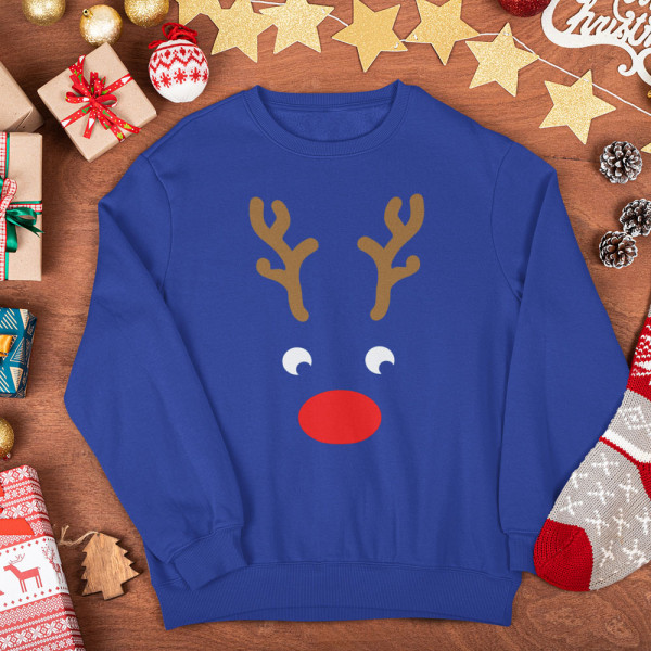Sweatshirt "Santa's reindeer" (without hood) Sweatshirt "Santa's reindeer" (without hood)