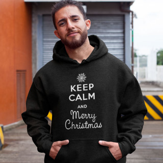 Sweatshirt "Keep calm Merry Christmas"