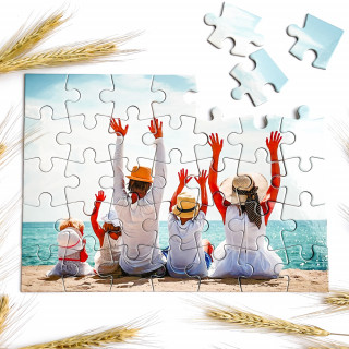 Puzzle with your chosen photo (A4 size, 35 pieces)