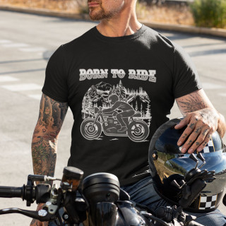 T-shirt "Born to ride"
