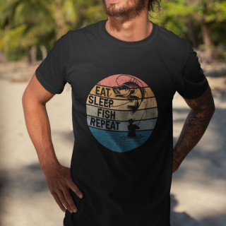 T-shirt "Fishing rules"