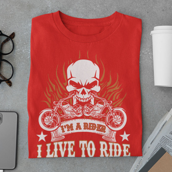 T-shirt "I'm a rider"