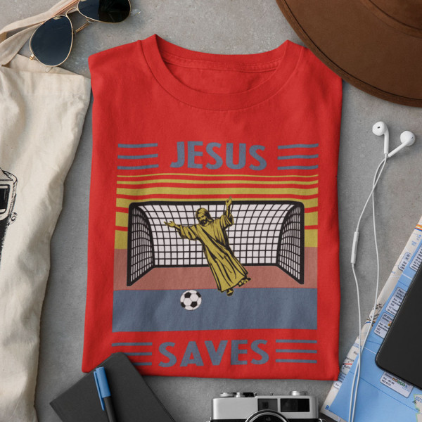 T-shirt "Jesus saves"