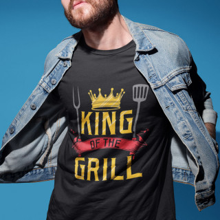 T-shirt "King of the grill"