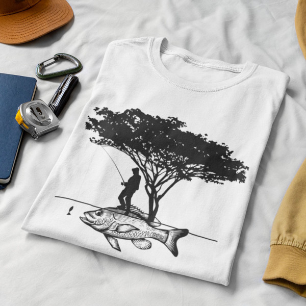 T-shirt "Life of the fisherman"